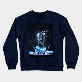 Blue Energy Drink Crewneck Sweatshirt